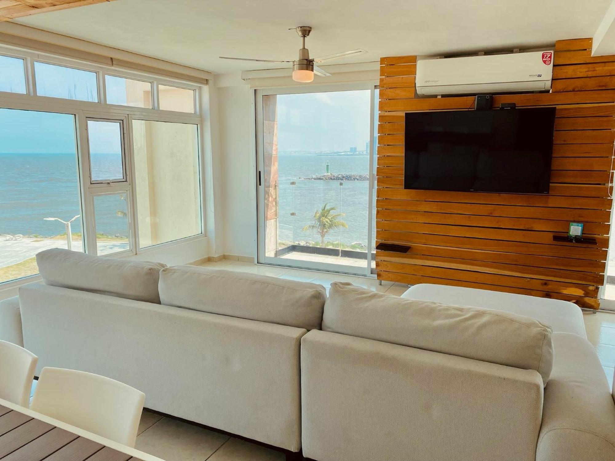 Frente Playa Vista Al Mar, Piscina De Uso Exclusivo Apartamento Boca del Río Exterior foto